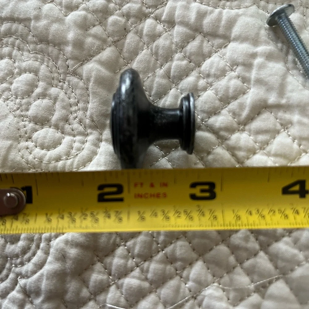 Dark pewter cabinet knobs - Picture 5 of 5